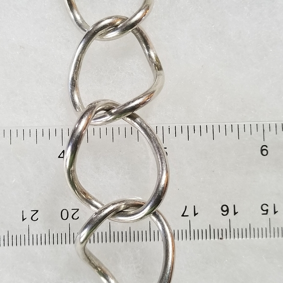 Rare Silpada Sterling Silver Links Bracelet